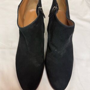 Chic Black Ankle Booties JCrew
